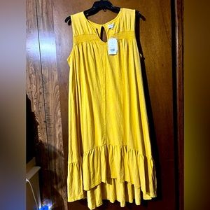 Plus Size Tie Back Midi Dress